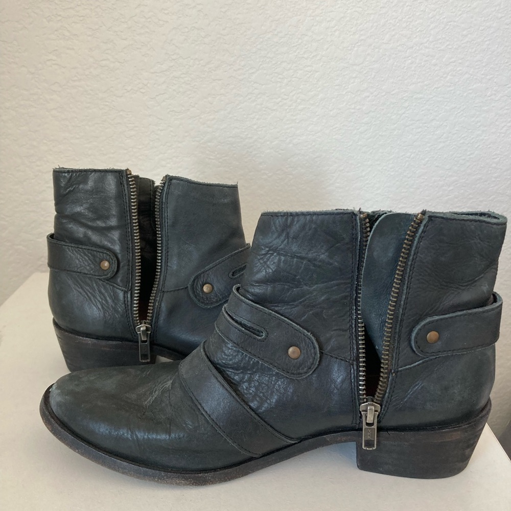 H by Hudson black booties